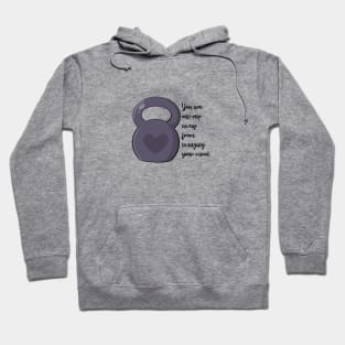 Kettlebell vibes Hoodie